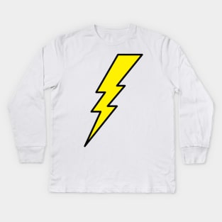 Lightning bolt Kids Long Sleeve T-Shirt